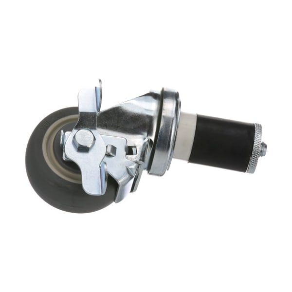 Swivel Stm Castr W/Brk 3 W  1-5/8 Od Tubing